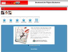 Tablet Screenshot of bookmarkthefilipinobookstore.com